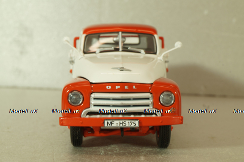Opel Blitz 1.75t "Schultheiss bier" delivery truck, white/red, 439051024, Minichamps 1:43