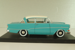 Opel Olympia Rekord PI 1957, green/white, G1648002, Hachette 1:24