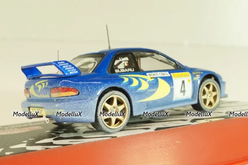 Subaru Impreza (dirty version) #4 Rally Monte Carlo 1997, P.Liatti/F.Pons, Monte Carlo Collection 1:43