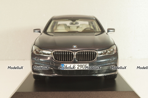 BMW 750Li (G12) 2015, grey, 80432405585, Paudi 1:18
