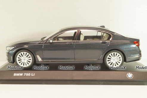 BMW 750Li (G12) 2015, grey, 80432405585, Paudi 1:18