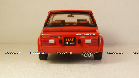 Fiat 131 Abarth 1980 red, 1806002, Solido 1:18