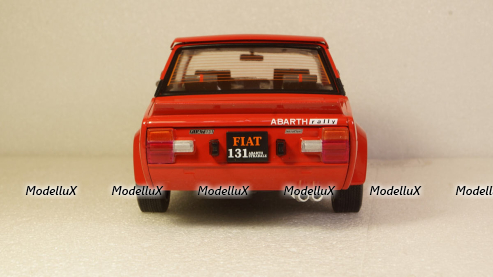 Fiat 131 Abarth 1980 red, 1806002, Solido 1:18