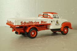 Opel Blitz 1.75t "Schultheiss bier" delivery truck, white/red, 439051024, Minichamps 1:43