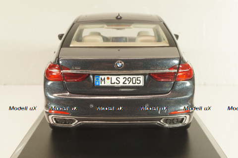 BMW 750Li (G12) 2015, grey, 80432405585, Paudi 1:18