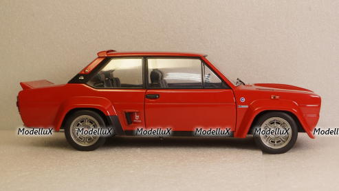 Fiat 131 Abarth 1980 red, 1806002, Solido 1:18
