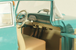 Opel Olympia Rekord PI 1957, green/white, G1648002, Hachette 1:24