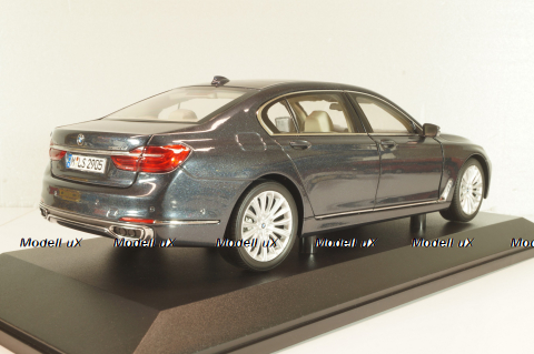 BMW 750Li (G12) 2015, grey, 80432405585, Paudi 1:18