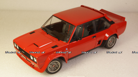 Fiat 131 Abarth 1980 red, 1806002, Solido 1:18
