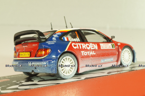 Citroen Xsara WRC (dirty version) #1 Rally Monte Carlo 2005, S.Loeb/D.Elena, Monte Carlo Collection 1:43 Уценка!