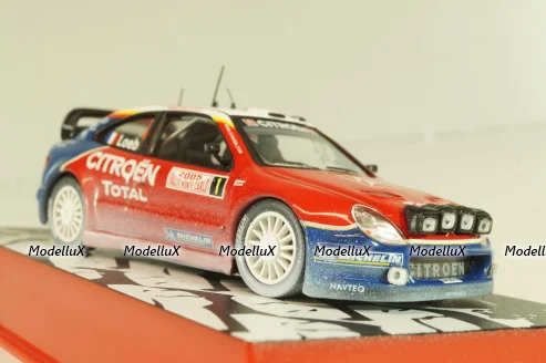 Citroen Xsara WRC (dirty version) #1 Rally Monte Carlo 2005, S.Loeb/D.Elena, Monte Carlo Collection 1:43 Уценка!