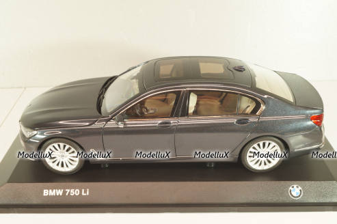 BMW 750Li (G12) 2015, grey, 80432405585, Paudi 1:18