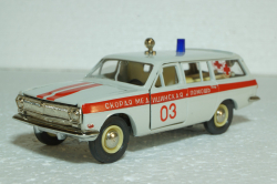 Газ-2402 Волга, А24, Скорая медицинская помощь, Тантал/Радон 1:43