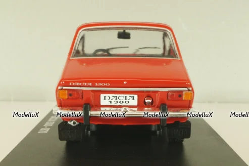 Dacia 1300 1970, red, G111V006, Hachette 1:24 