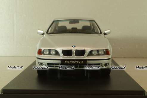BMW 530d (E39) Sedan 1997, silver, 181051, KK-Scale 1:18 Уценка!