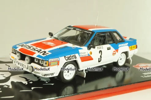 Nissan 240RS #3 Rally Monte Carlo 1984, T.Salonen/S.Harjanne, Monte Carlo Collection 1:43