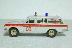Газ-2402 Волга, А24, Скорая медицинская помощь, Тантал/Радон 1:43