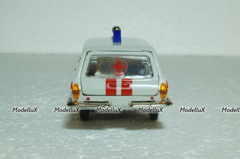Газ-2402 Волга, А24, Скорая медицинская помощь, Тантал/Радон 1:43