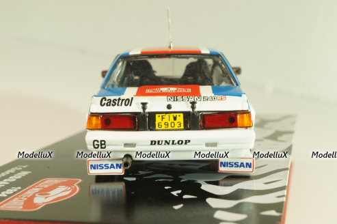 Nissan 240RS #3 Rally Monte Carlo 1984, T.Salonen/S.Harjanne, Monte Carlo Collection 1:43