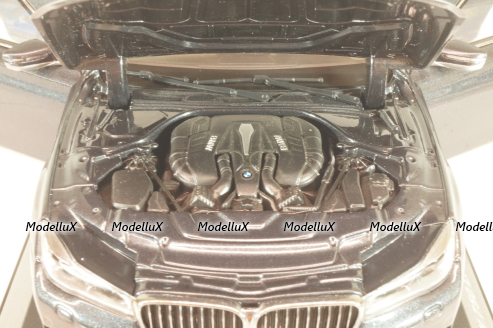 BMW 750Li (G12) 2015, grey, 80432405585, Paudi 1:18