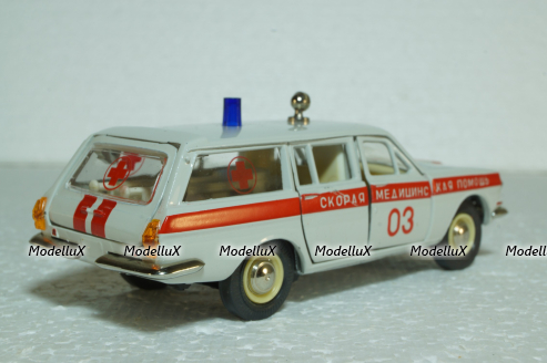 Газ-2402 Волга, А24, Скорая медицинская помощь, Тантал/Радон 1:43