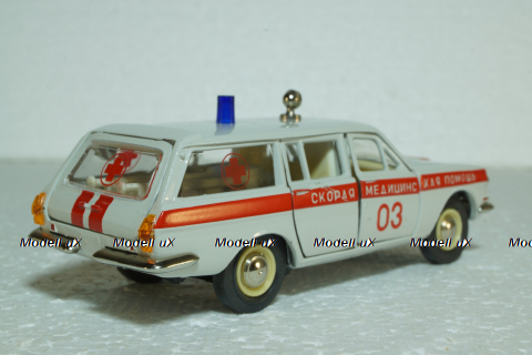 Газ-2402 Волга, А24, Скорая медицинская помощь, Тантал/Радон 1:43
