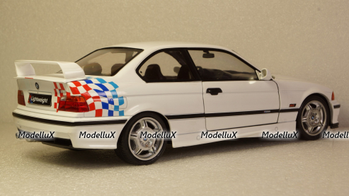 BMW M3 Coupe (E36) 1990, white, 1803903, Solido 1:18