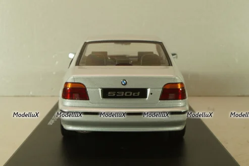BMW 530d (E39) Sedan 1997, silver, 181051, KK-Scale 1:18 Уценка!