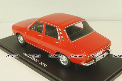 Dacia 1300 1970, red, G111V006, Hachette 1:24 