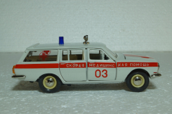 Газ-2402 Волга, А24, Скорая медицинская помощь, Тантал/Радон 1:43