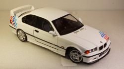 BMW M3 Coupe (E36) 1990, white, 1803903, Solido 1:18