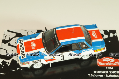 Nissan 240RS #3 Rally Monte Carlo 1984, T.Salonen/S.Harjanne, Monte Carlo Collection 1:43