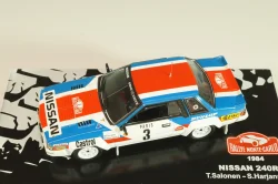 Nissan 240RS #3 Rally Monte Carlo 1984, T.Salonen/S.Harjanne, Monte Carlo Collection 1:43