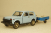 Ваз-2121 Нива с прицепом Скиф, Июнь 1989г.,  Тантал/Радон  1:43