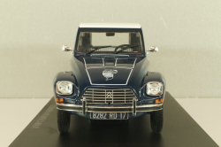 Citroen Dyane Caban dark blue/white roof, G111V020, Hachette 1:24 