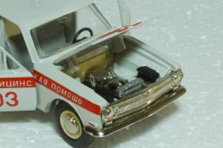 Газ-2402 Волга, А24, Скорая медицинская помощь, Тантал/Радон 1:43