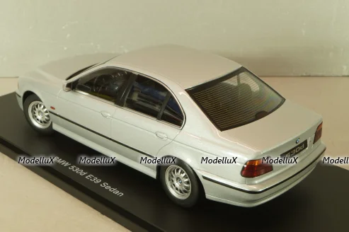 BMW 530d (E39) Sedan 1997, silver, 181051, KK-Scale 1:18 Уценка!