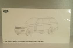 Range Rover (L405) SV Autobiography  Serenity 2017, white/black, LCD43014-WB, LCD 1:18