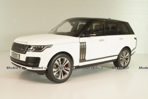Range Rover (L405) SV Autobiography  Serenity 2017, white/black, LCD43014-WB, LCD 1:18