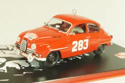 Saab 96 #283 Winner Rally Monte Carlo 1963, red,  E.Carlsson/G.Palm, Altaya, Monte Carlo Collection 1:43