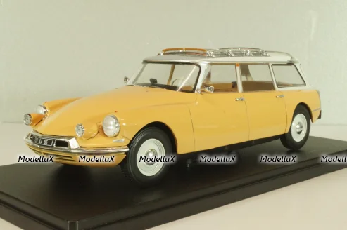 Citroen ID19 Break, beige/white roof, G111V002, Hachette 1:24 