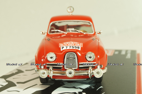 Saab 96 #283 Winner Rally Monte Carlo 1963, red,  E.Carlsson/G.Palm, Altaya, Monte Carlo Collection 1:43