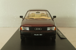 Audi 80 B3 Sedan 1986, darkred-metallic, T9-1800344, Triple9 1:18