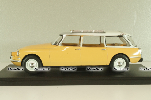 Citroen ID19 Break, beige/white roof, G111V002, Hachette 1:24 