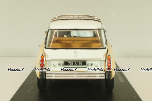 Citroen ID19 Break, beige/white roof, G111V002, Hachette 1:24 