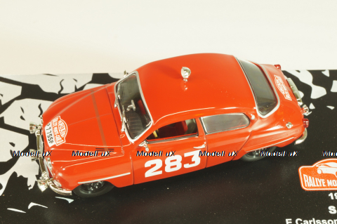Saab 96 #283 Winner Rally Monte Carlo 1963, red,  E.Carlsson/G.Palm, Altaya, Monte Carlo Collection 1:43