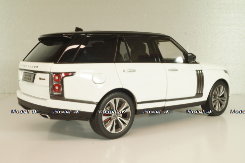 Range Rover (L405) SV Autobiography  Serenity 2017, white/black, LCD43014-WB, LCD 1:18