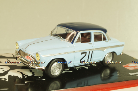 Simca Aronde #211 Rally Monte Carlo 1959, A.Thomas/J.Delliere, Monte Carlo Collection 1:43