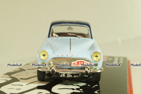 Simca Aronde #211 Rally Monte Carlo 1959, A.Thomas/J.Delliere, Monte Carlo Collection 1:43