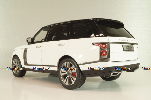 Range Rover (L405) SV Autobiography  Serenity 2017, white/black, LCD43014-WB, LCD 1:18